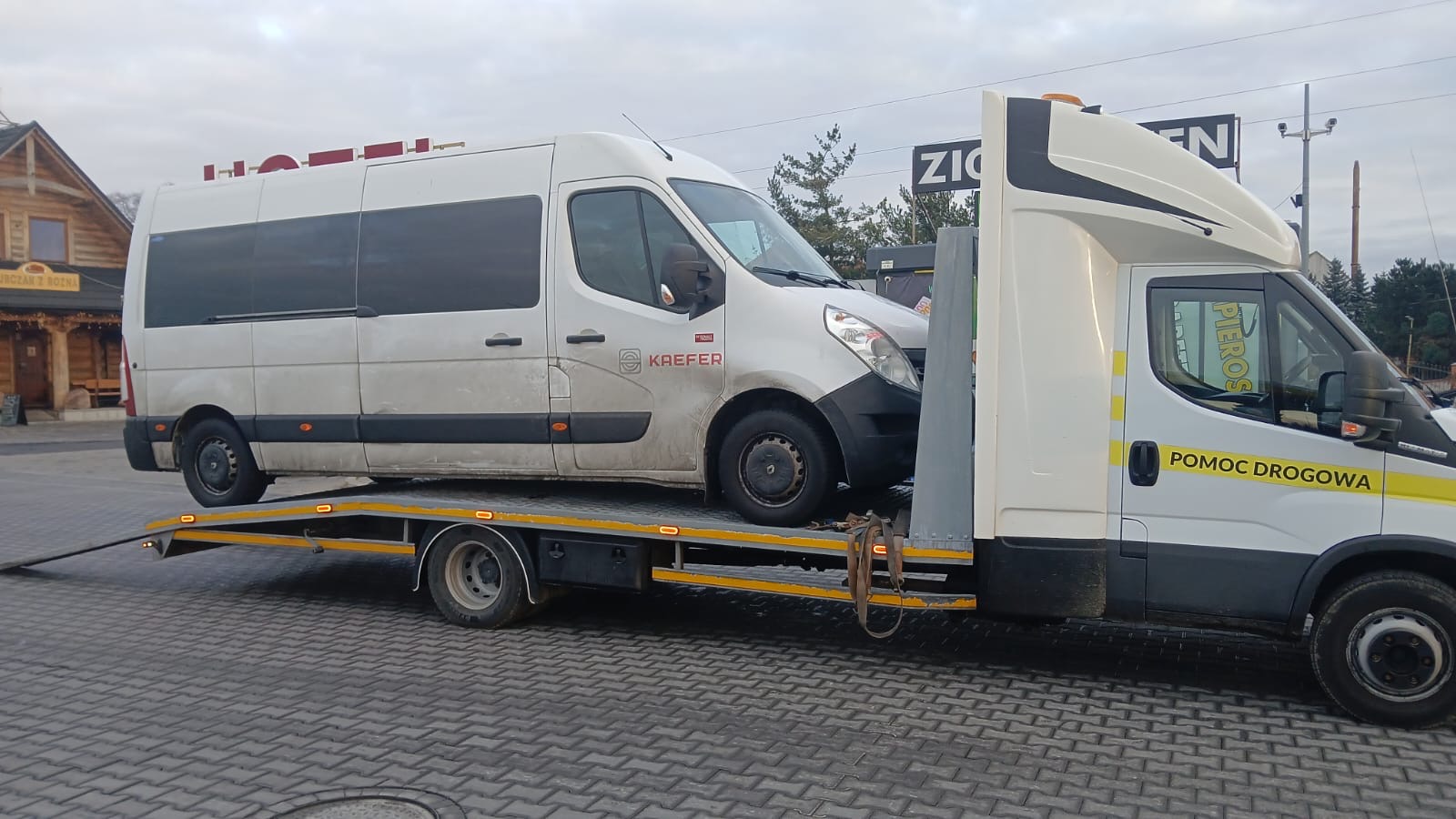 Transport pojazdów lawetą Zgorzelec dolnośląskie